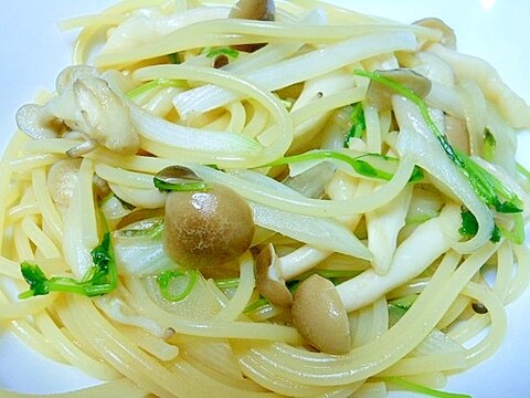 シメジの和風パスタ